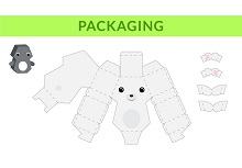çocuklar için hazır hayvan model maketi şablonu, paper craft model animals